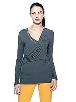 Met Camiseta Manga Larga (Gris)