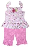 Sweet Pear Shirred Tank Top and Pant Set