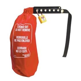 Master Lock 453L Nylon Safety Oversized Plug and Hoist Control Cover For Lockout/Tagout