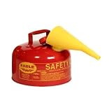 Eagle UI20FS 2-gallon Safety Metal Gasoline Can Red