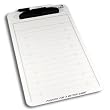 Baden Dry Erase Football Game Board with Clipboard and Pen