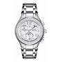 TechnoMarine Unisex 708007 NeoClassic Diamond Chrono Stainless Steel Watch