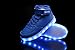 SLEVEL Kid Boy Girl Upgraded USB Charging LED Light Sport Shoes Flashing Sneakers