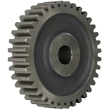 Boston Gear Spur Gear, 14.5 Pressure Angle, Cast Iron, Inch, 6 Pitch