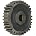 Boston Gear Spur Gear, 14.5 Pressure Angle, Cast Iron, Inch, 6 Pitch