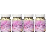 Pueraria Mirifica Powder Root Extract Breast Augmentation 500 Mg. 60 Caps.x4 Bottles for 2 Month From Thailand