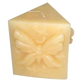 Sculpted Butterfly Decorative Hand-made Unscented Candle Lamp - 5
