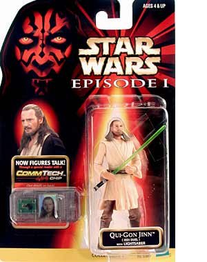 41wb52c%2BgXL Star Wars: Episode 1 Qui Gon Jinn (Jedi Duel) Action Figure