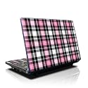 Pink Plaid Design Protective Skin Decal Sticker for Samsung NC10 (10.2-Inch) Netbook Laptop Computer