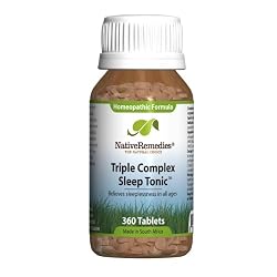 Native Remedies Triple Complex Sleep Tonic for Ongoing Healthy Sleep Patterns (360 Tablets)