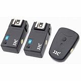 JJC Remote Flash Trigger System (Double) for Flashguns with a trigger voltage of 12v or lower