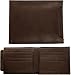 Fossil Mens Leather Bifold Wallet - Chicago Sliding 2 in 1 Wallet (Color: Brown)
