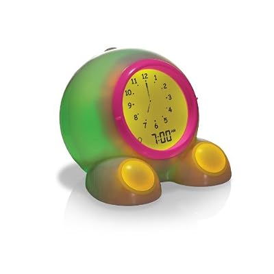 American Innovative Teach Me Time Talking Alarm Clock and Nightlight