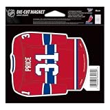 Montreal Canadiens Official Logo 4" Die Cut Magnet
