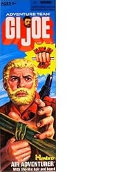 GI Joe Adventure Team 12" AIR ADVENTURER with Kung-Fu Grip Action Figure