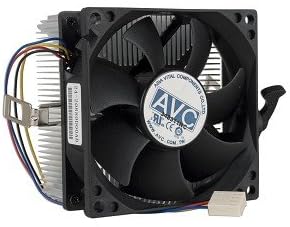 AVC Socket AM2 Aluminum Heat Sink & 3.14" Fan w/4-Pin Connector