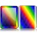 Rainbow Design Decorative Skin Cover Decal Sticker for HP TouchPad 9.7 inch Tablet