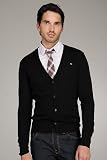 J. Lindeberg Lymac True Merino Dark Charcoal Cardigan