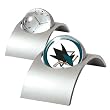 San Jose Sharks NHL Spinning Desk Clock