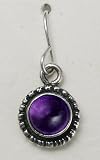 Petite Sterling Silver Amethyst Earrings...Other Stones Also Available!