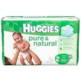 Huggies Pure & Natural Diapers, Size 2 (12-18 lb), Disney Baby, Jumbo, 30 ct.
