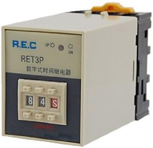AC 220V Power ON Delay Timer Tiempo Relay 0.1s-99h 0,1 Segundo - 99 horas w Base