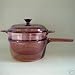 Kitchen & Housewares : Corning Visions 1.5 Quart Double Boiler with Lid Amber Cook Pot