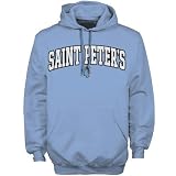 NCAA Saint Peter's Peacocks Light Blue Player Pro Arch Hoody Sweatshirt