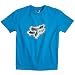 Noted Fox Shirt T blue electric blue SKids 