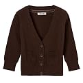 Girls' Cherokee&reg; Vee Cardigan - Spanish Brown