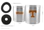 Tennessee Volunteers Stainless Steel Can Koozie Set