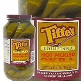 Tiffes Louisiana Hot Pickled Okra