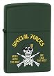 Zippo Lighter Special Forces, Green Matte