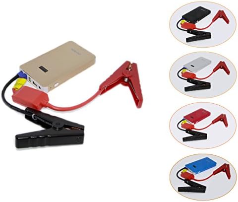 UNYSON Gen2 400A 8000mAh Ultra-Portable Jump Starter/Power Bank with Metal Case, Smallest in the Kind, 5 Colors with Wrapping Bag (Golden)