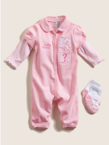 GUESS Kids Coverall with Socks