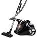 Designer Habitat - 2400W Cyclonic Bagless Cylinder Vacuum Cleaner 4 Litre Dust Capacity - Black/Silver