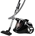 Designer Habitat - 2400W Cyclonic Bagless Cylinder Vacuum Cleaner 4 Litre Dust Capacity - Black/Silver