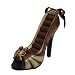 Brown Ring Holder Shoe / Organizer - High Heel Pump