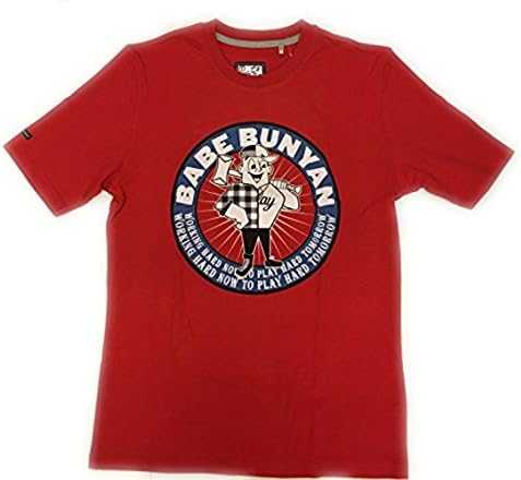 Play Cloths Babe Bunyan T-Shirt (Small, Formula One)
