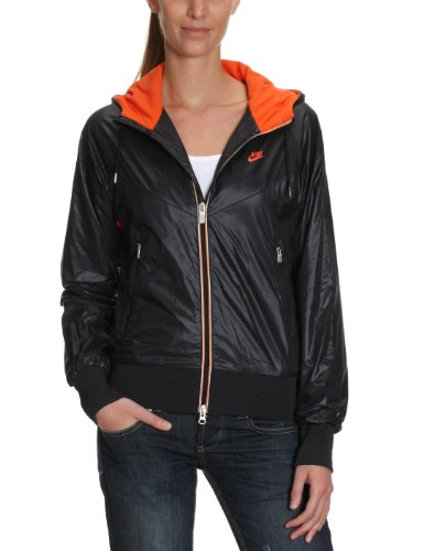 Nike Damen Jacke Winterized Windrunner, black/team orange, XS Preisvergleich