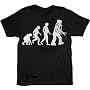 The Big Bang Theory Robot Evolution T-shirt Tee