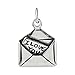 West Coast Jewelry 925 Sterling Silver I Love You Letter Charm