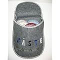 G�stehausschuhe Pantoffel Hausschuhe Set Filz 11 tlg. grau