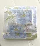 L.L.Bean Premium Supima Flannel Sheet Flat Floral King