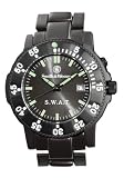 Smith & Wesson SWW-45M S.W.A.T. Watch Back Glow Metal Band