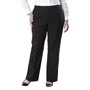 Women's Plus-Size  Mid-Waist Fit Pants
