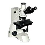 Electronics : GX Microscopes L3003 Upright Trinocular Metallurgical Microscope, Reflected Light Mode, High Power, Research Grade