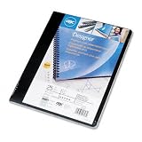 GBC Solids Standard Presentation Covers, Non-Window, Rounded Corners, Black, 25 Pieces Per Box (25703)