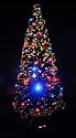 6ft (180cm) Indoor LED Multicolour Fibre Optic Xmas/Christmas Tree with stand