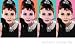 Audrey Hepburn Entertainment Poster Print, 36x24 Image